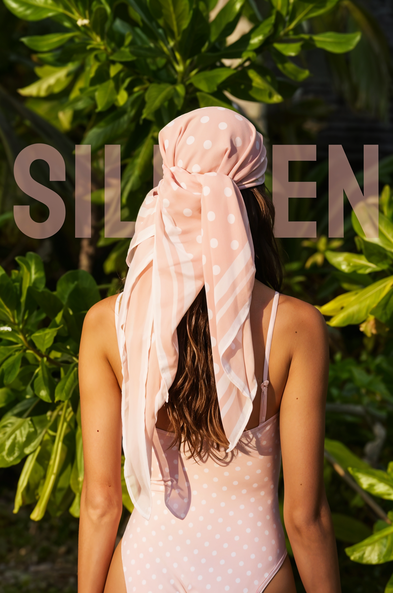 SILUEEN™ - Costume da bagno rosa Soleil