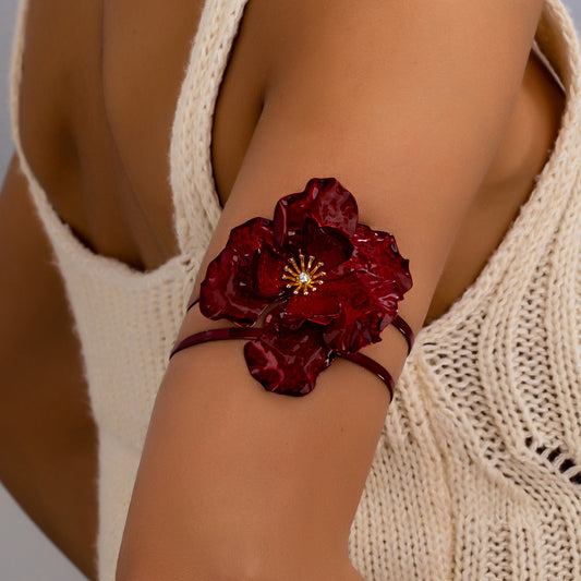 SILUEEN™ - Bracciale con fiore di fuoco 