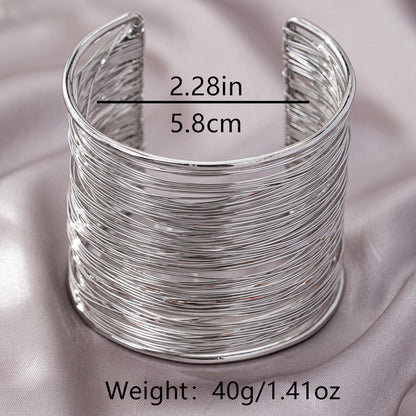 SILUEEN™ - Bracciale Cerchi d'Oro 