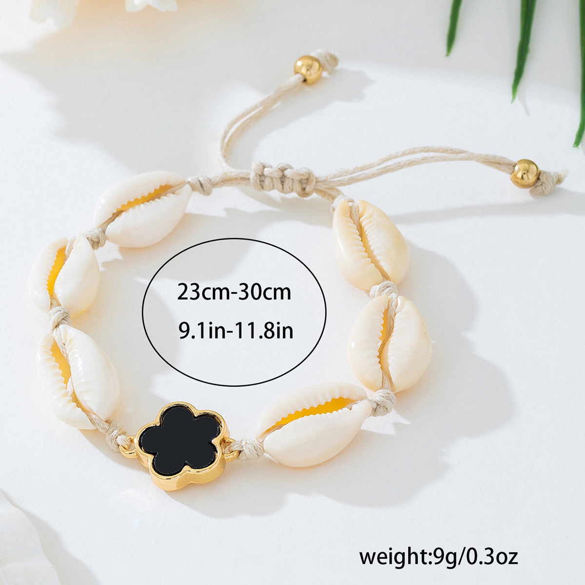 SILUEEN™- Pulsera Shell Clover