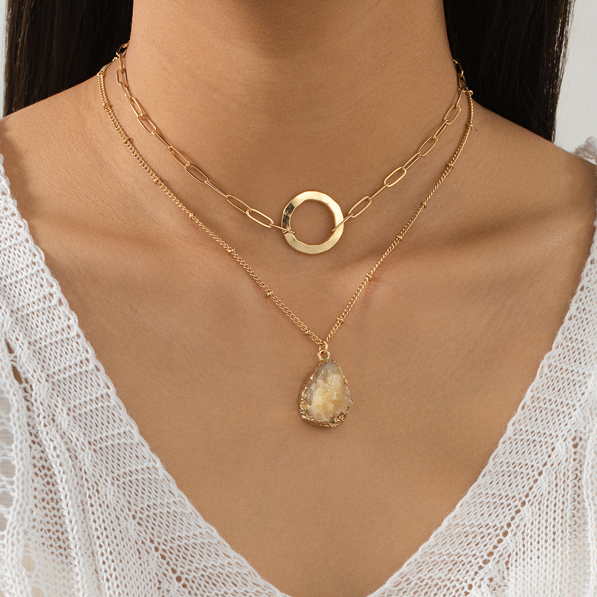 SILUEEN™- Solar Duo Necklace