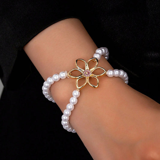 SILUEEN™ - Braccialetto di perle Blossom 