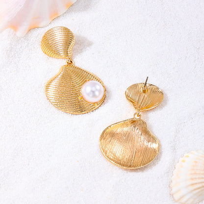SILUEEN™ - Orecchini con conchiglie di perle
