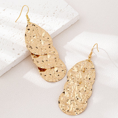 SILUEEN™ - Orecchini a onde dorate 