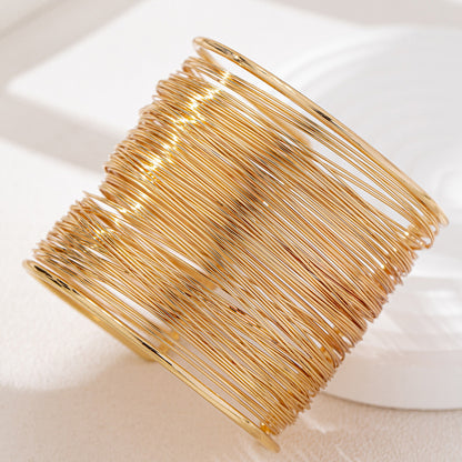 SILUEEN™ - Bracciale Cerchi d'Oro 