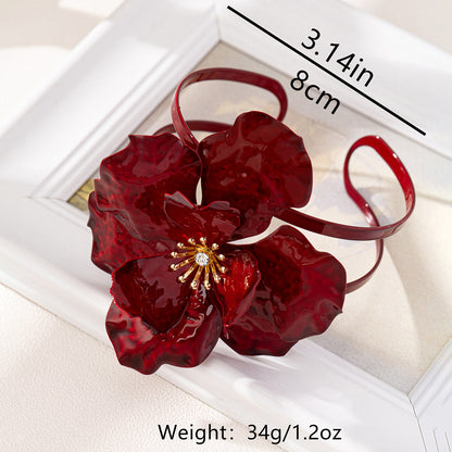 SILUEEN™ - Bracciale con fiore di fuoco 