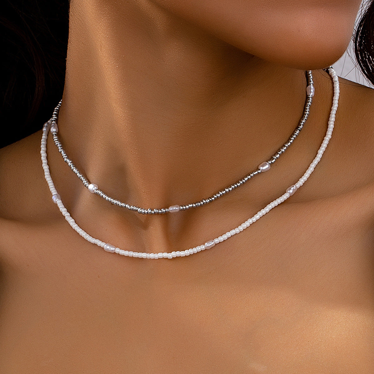 SILUEEN™- Serenity Duo Necklace
