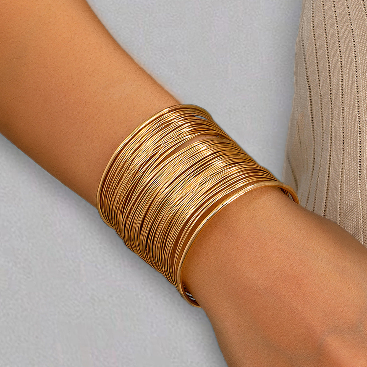 SILUEEN™ - Bracciale Cerchi d'Oro 