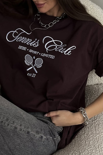 SILUEEN™-  Camiseta Tennis Club