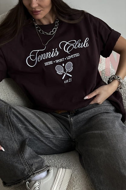 SILUEEN™-  Camiseta Tennis Club