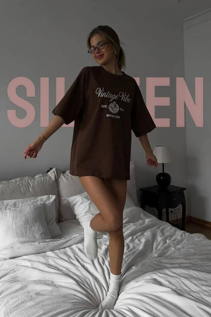 SILUEEN™-  Camiseta Vintage Vibes