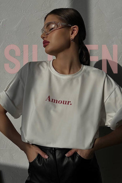 SILUEEN™-  Camiseta Amour