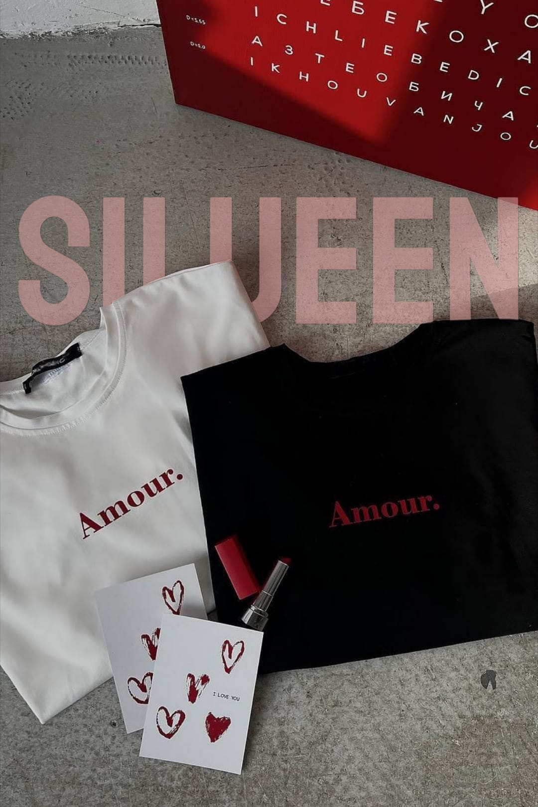 SILUEEN™-  Camiseta Amour