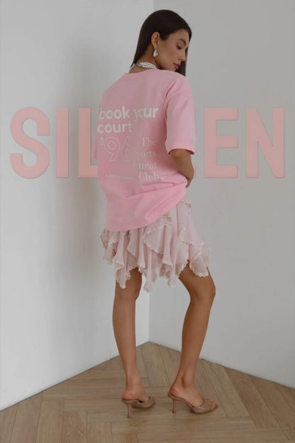 SILUEEN™-  Camiseta Book your court