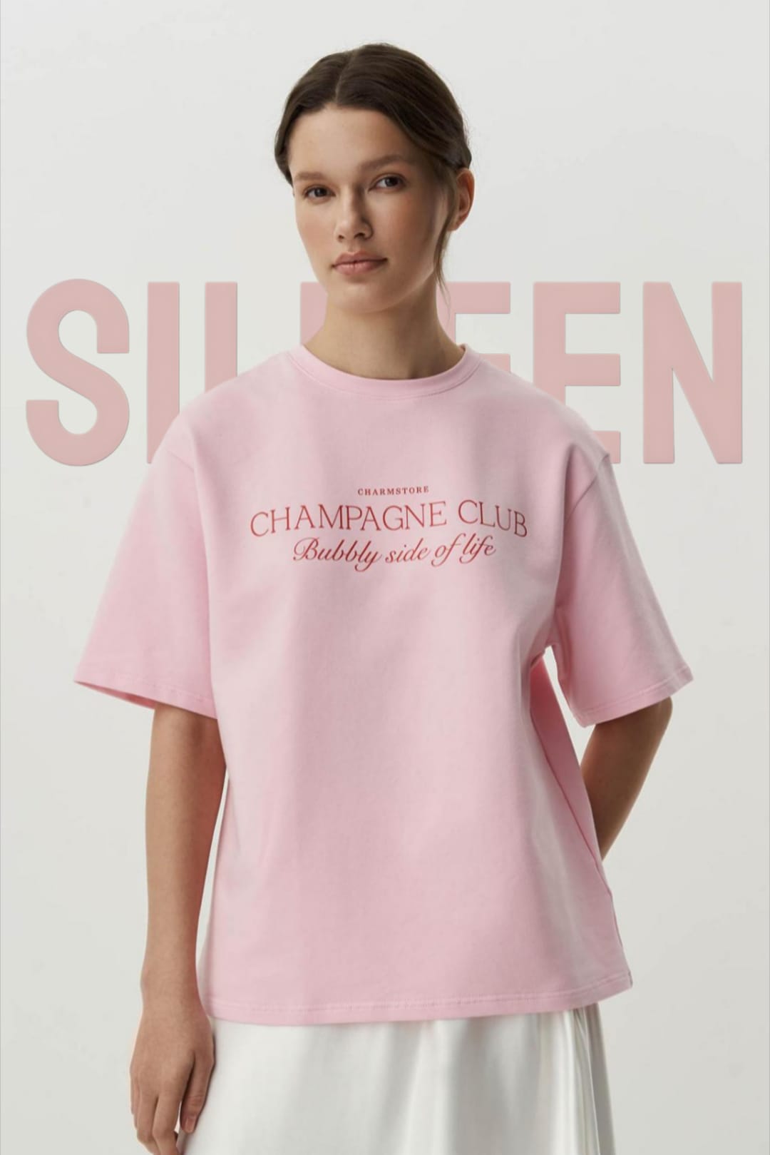 SILUEEN™-  Camiseta Champagne Club