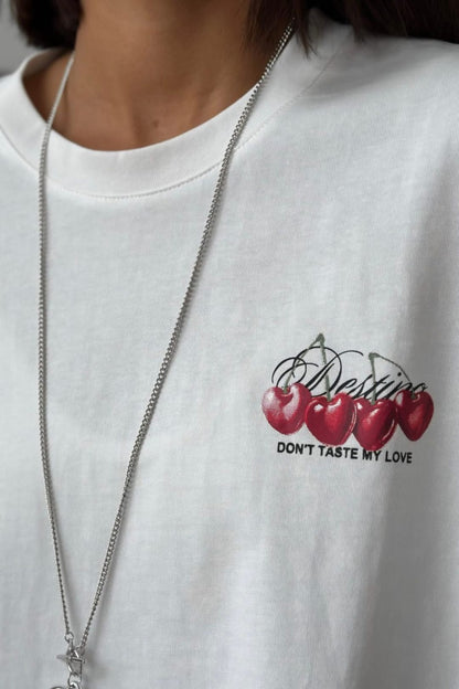 SILUEEN™-  Camiseta Don't taste my love