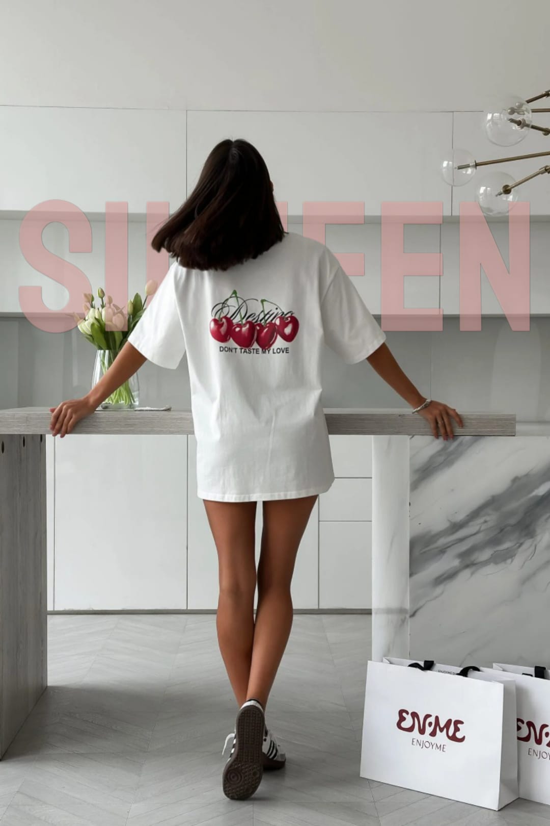 SILUEEN™-  Camiseta Don't taste my love