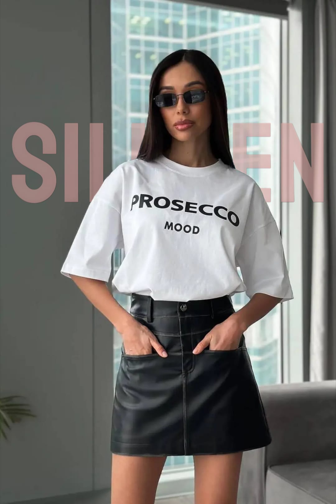 SILUEEN™-  Camiseta Prosecco Mood