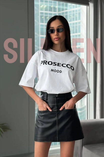 SILUEEN™-  Camiseta Prosecco Mood