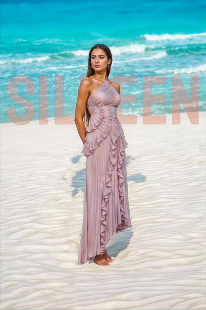 SILUEEN™ – Pink Breeze Dress
