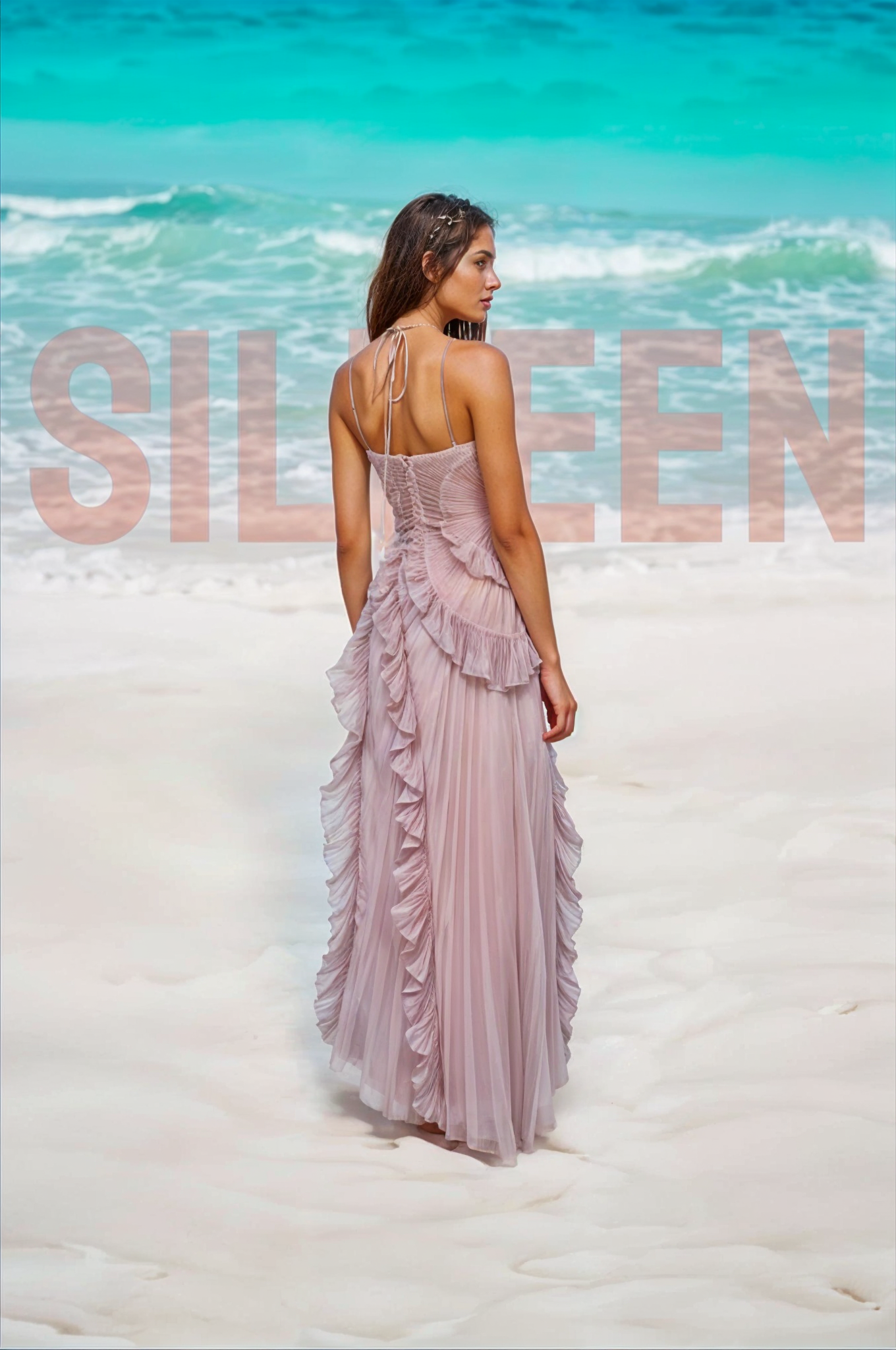 SILUEEN™ – Pink Breeze Dress