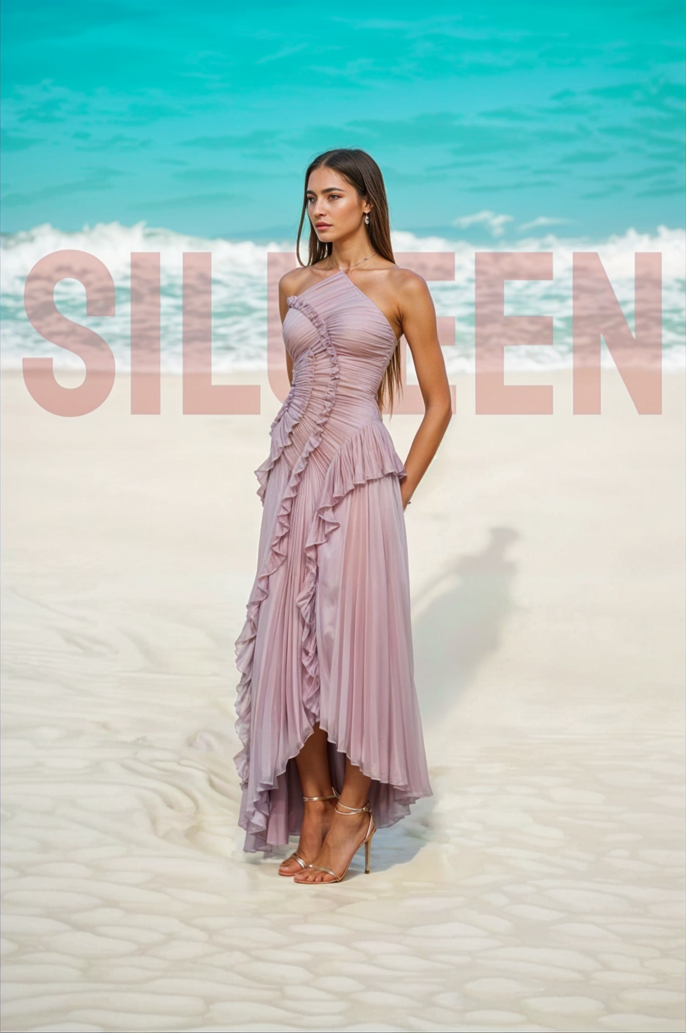 SILUEEN™ – Pink Breeze Dress