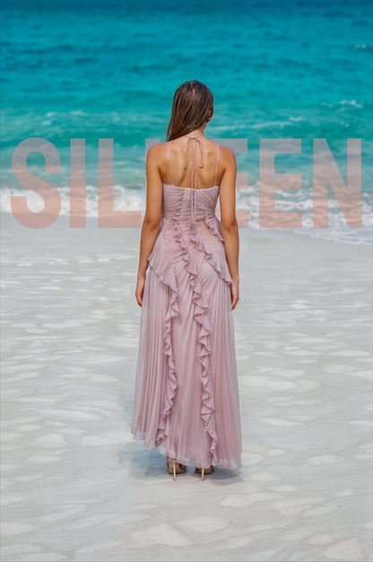 SILUEEN™ – Pink Breeze Dress