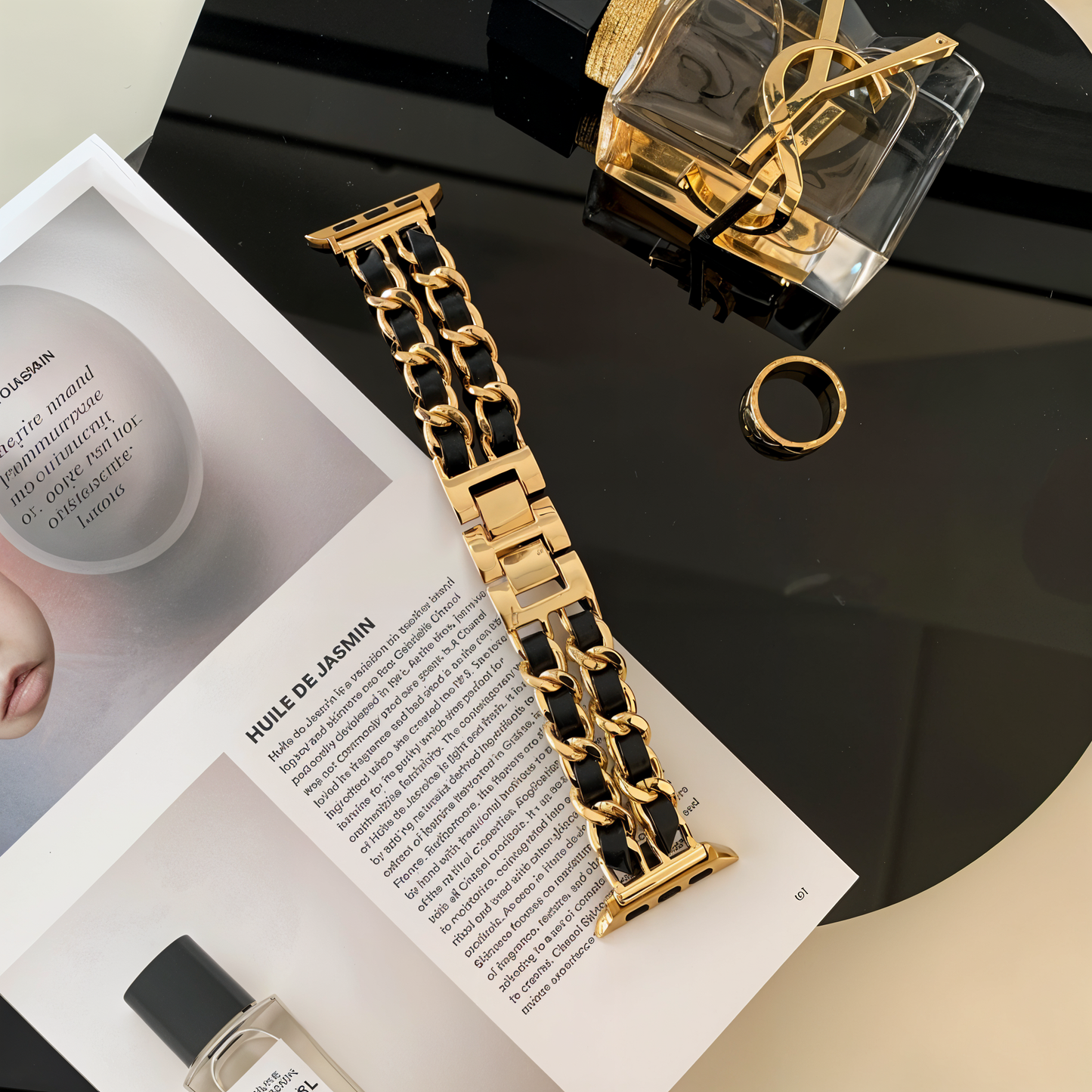 SILUEEN™- LuxeLink Bands – Gold Edition