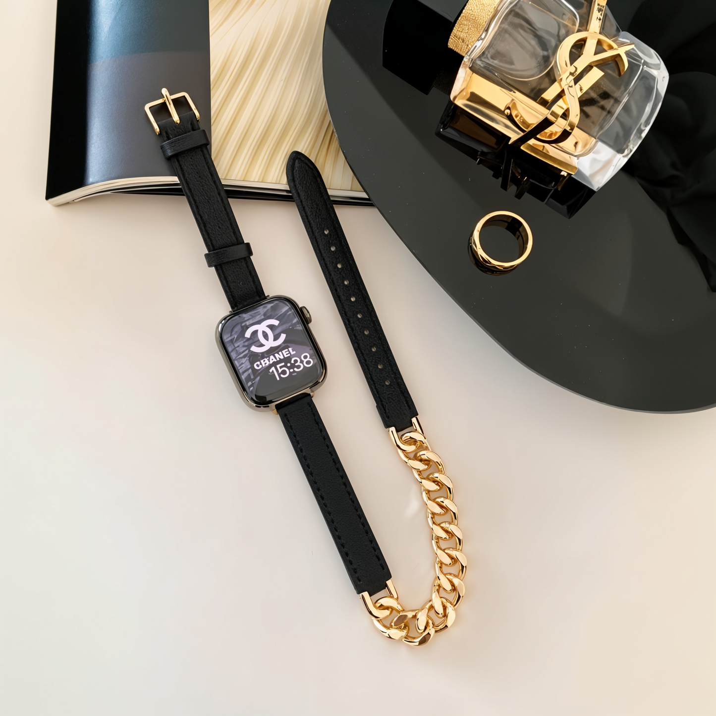 SILUEEN™- LuxeLink Bands – Gold Edition