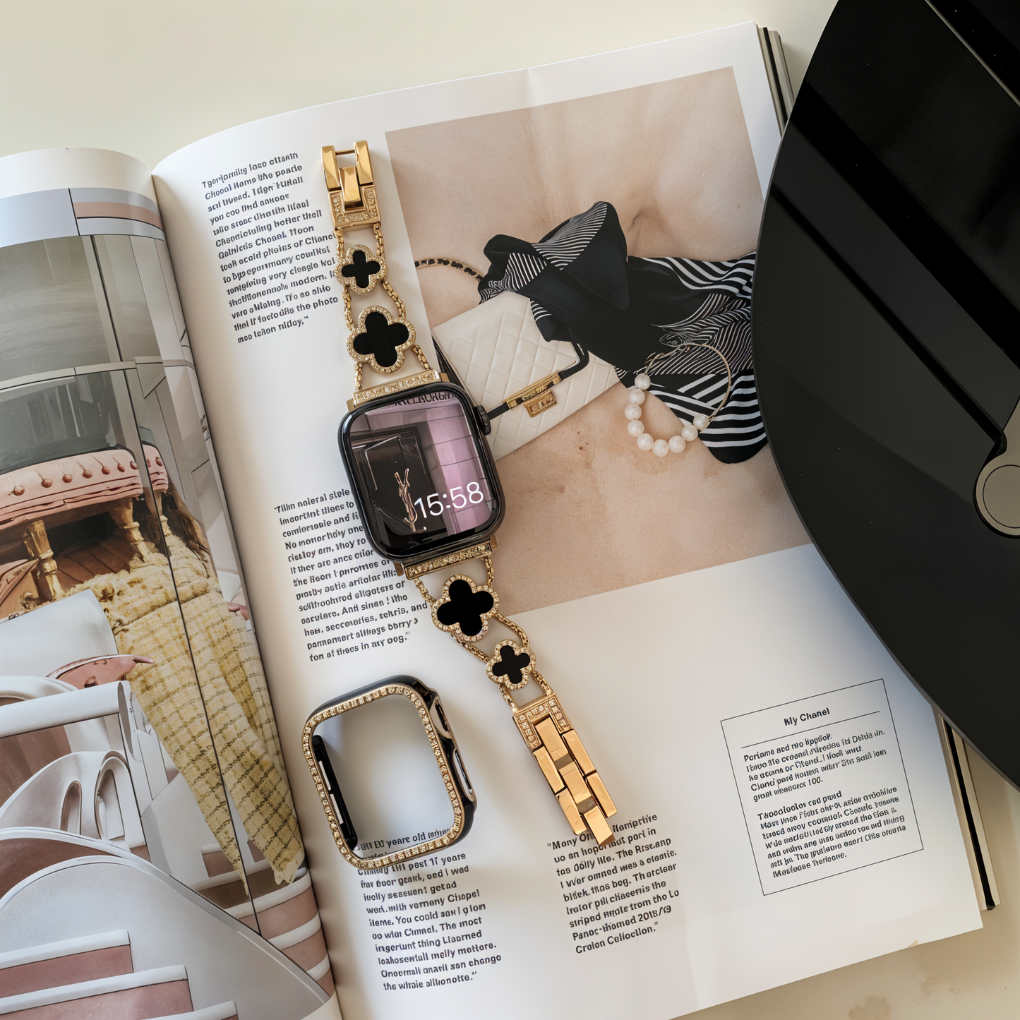 SILUEEN™- LuxeLink Bands – Gold Edition