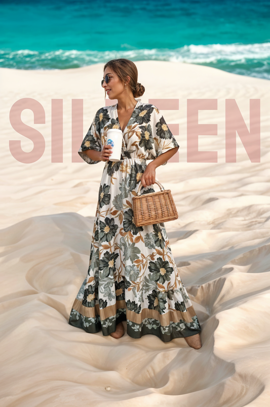 SILUEEN™ – Abito Fiori del Deserto