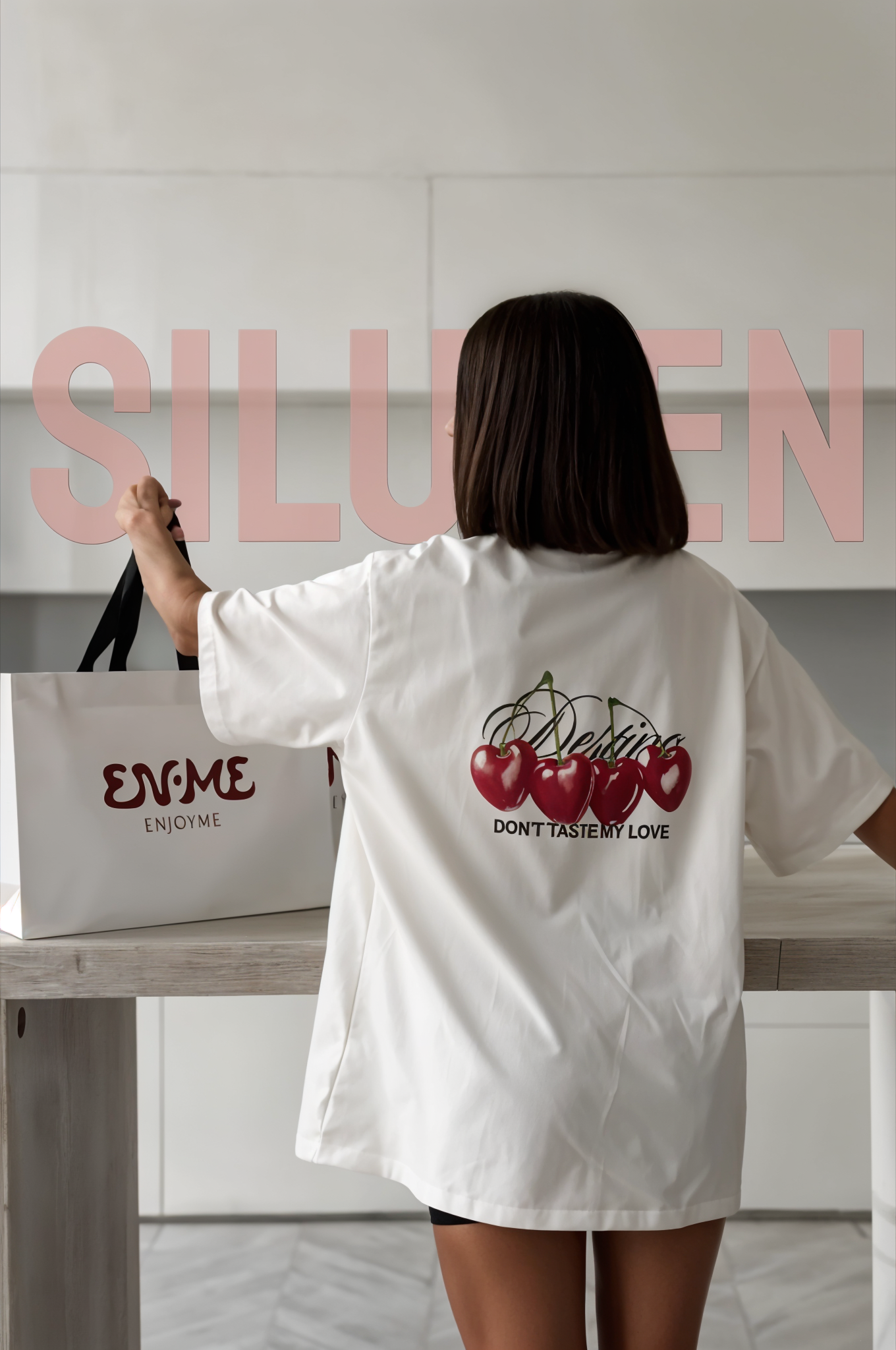 SILUEEN™-  Camiseta Don't taste my love